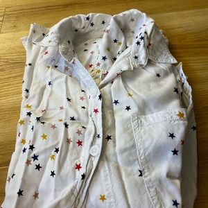 SOLD Star button down shirt